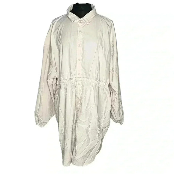 Misguided Button Front Light Pink Midi Dress Size 14 - Picture 1 of 5